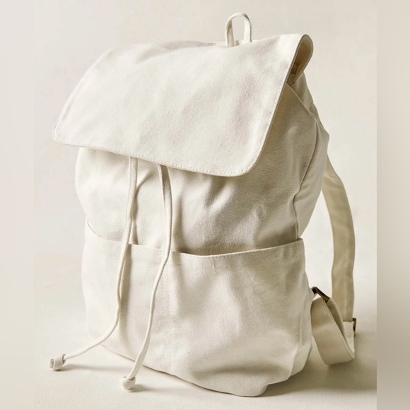 Laude The Label Handbags - LAUDE The Label Organic Cotton Convertible Backpack Bag